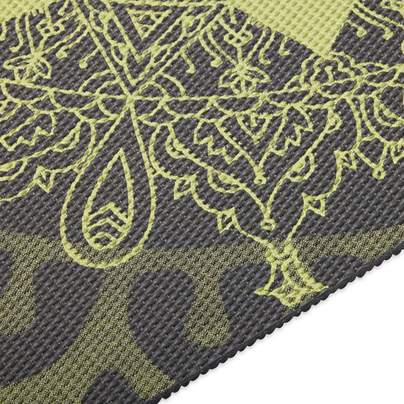 Gaiam Cool Matcha Sundial Layers 5mm 65735 yoga mat - Sportmania.hu