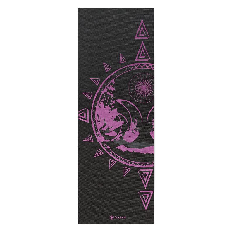 Double-sided yoga mat Gaiam "BE FREE" 6mm Edzőfelszerelés 62031