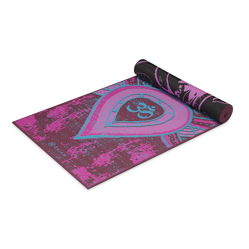 Double-sided yoga mat Gaiam "BE FREE" 6mm Edzőfelszerelés 62031