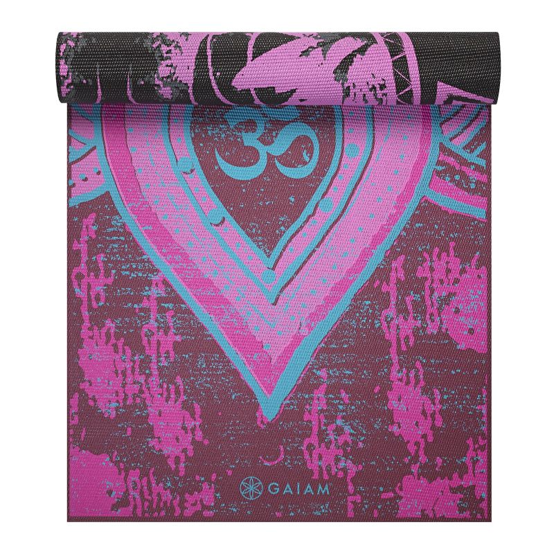 Double-sided yoga mat Gaiam "BE FREE" 6mm Edzőfelszerelés 62031
