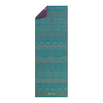 Gaiam Double-sided Yoga Mat "KIKU" 6 MM lila jóga matrac