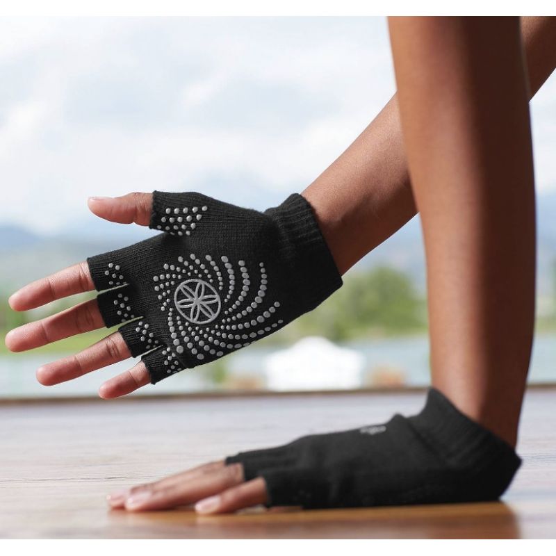 Gaiam fingerless anti-slip gloves 54029 - Sportmania.hu