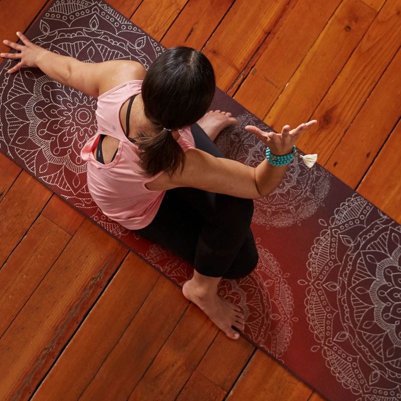 Gaiam Metallic Sun yoga mat 6mm Edzőfelszerelés 63417