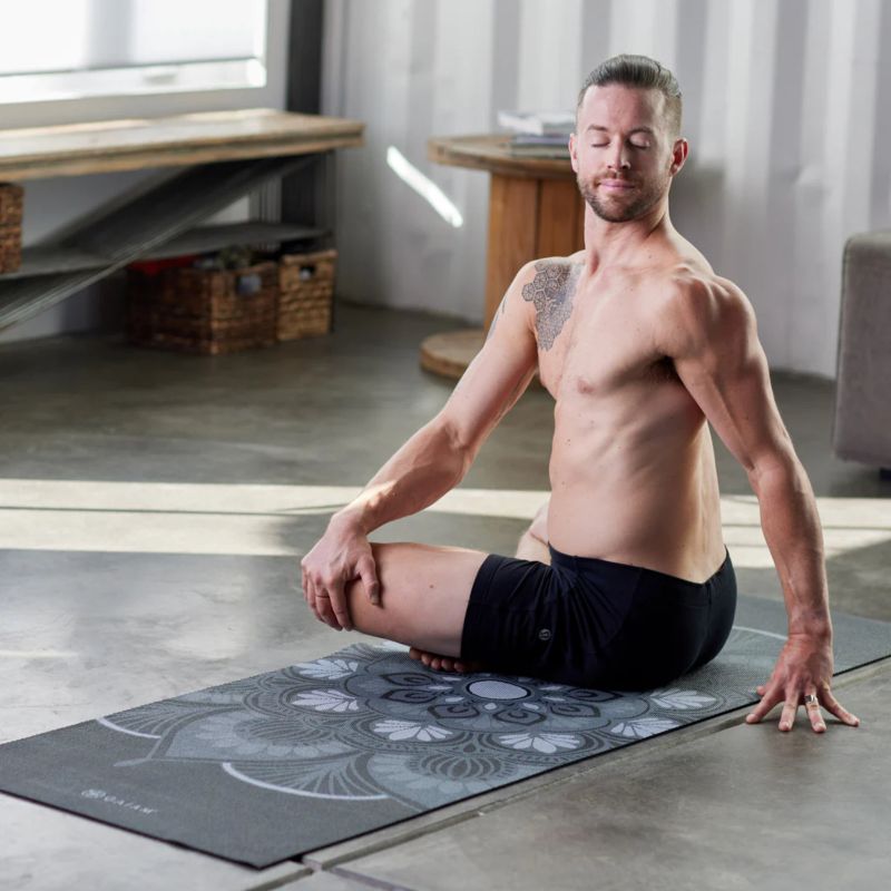 Gaiam Mystic Ink Yoga Mat 4mm Edzőfelszerelés 64296