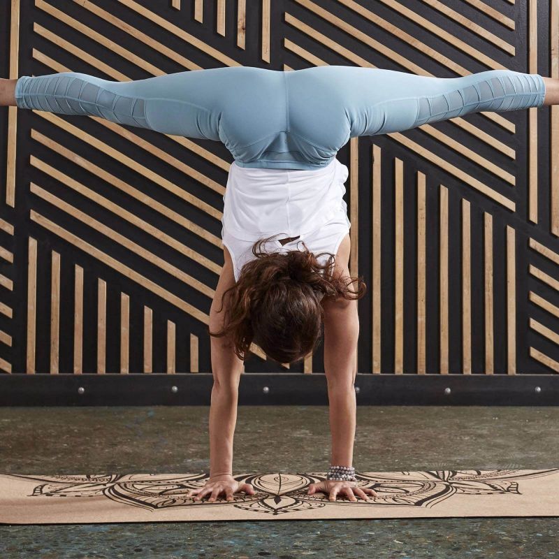 Gaiam Printed Cork Mandala yoga mat 5 mm Edzőfelszerelés 63495