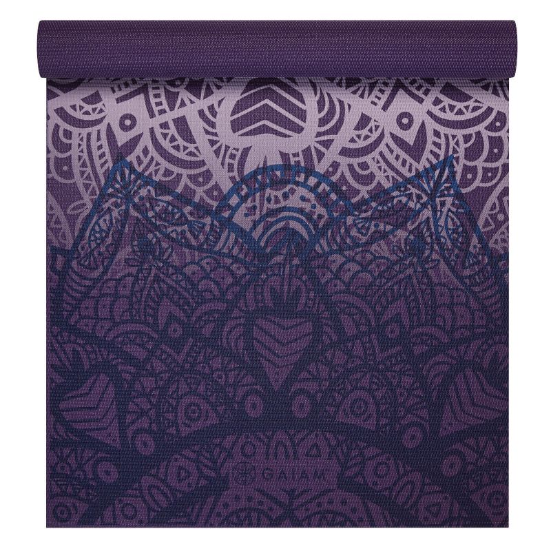Gaiam Purple Lattice Yoga Mat 4 mm 64747 - Sportmania.hu