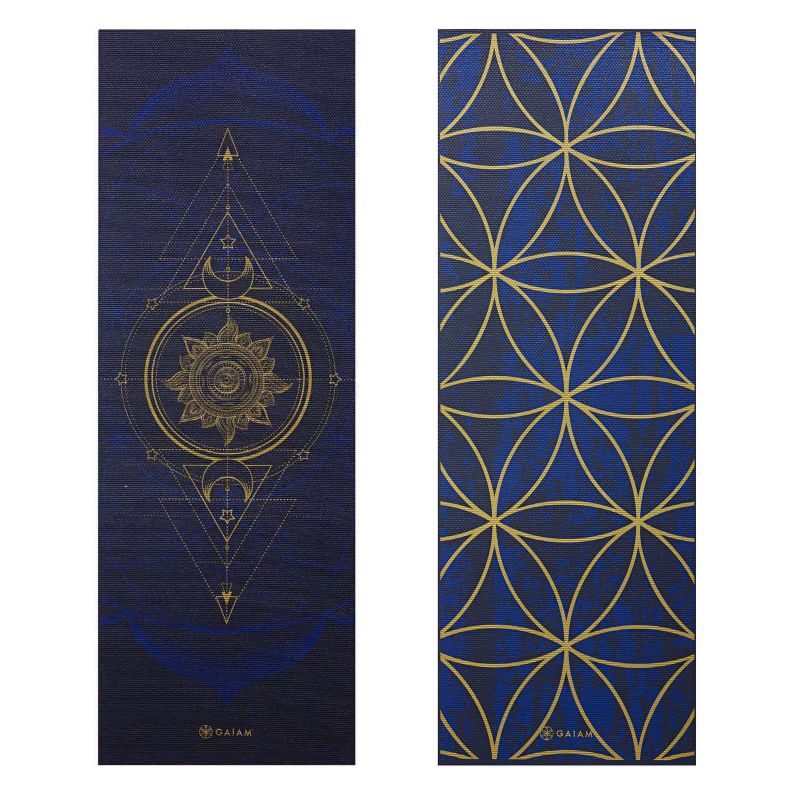 Gaiam Sun and Moon double-sided yoga mat 6mm Edzőfelszerelés 63419