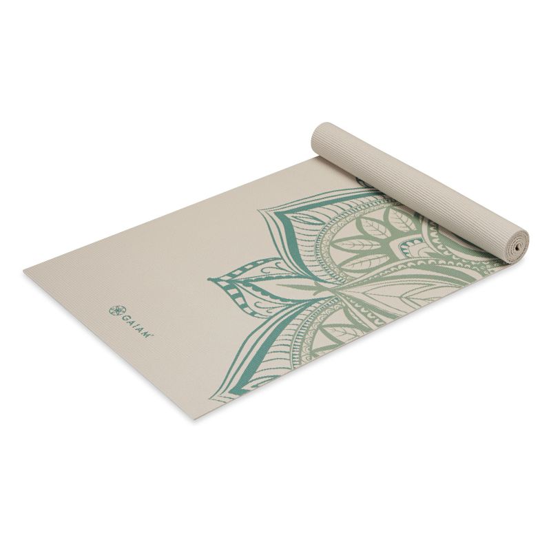 Gaiam Vintage Green Point Yoga Mat 5MM 64949 - Sportmania.hu