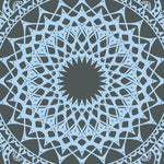 Gaiam YOGA MAT BLUE AURA DOVE MARRAKESH 5 MM kék jóga matrac