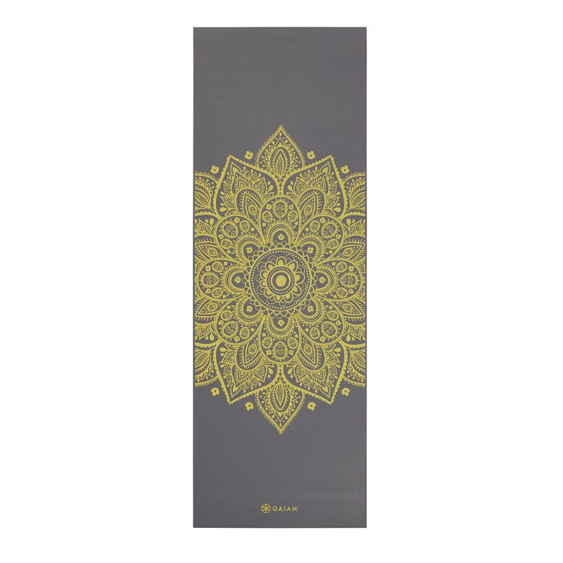 Yoga mat Gaiam "CITRON SUNDIAL" 6mm Edzőfelszerelés 61333