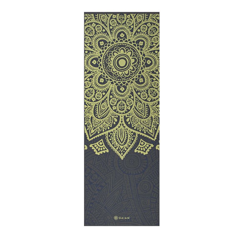 Yoga mat Gaiam "SUNDIAL LAYERS" 6mm Edzőfelszerelés 62432