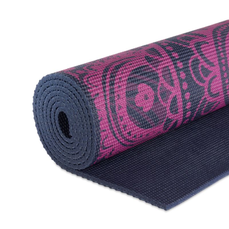 Yoga Mat Gaiam Plum Sundial 6 mm Edzőfelszerelés 62572