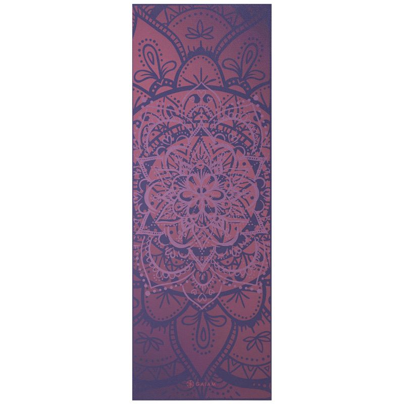 Yoga Mat Gaiam Premium Athenian Rose 6 mm Edzőfelszerelés 63958