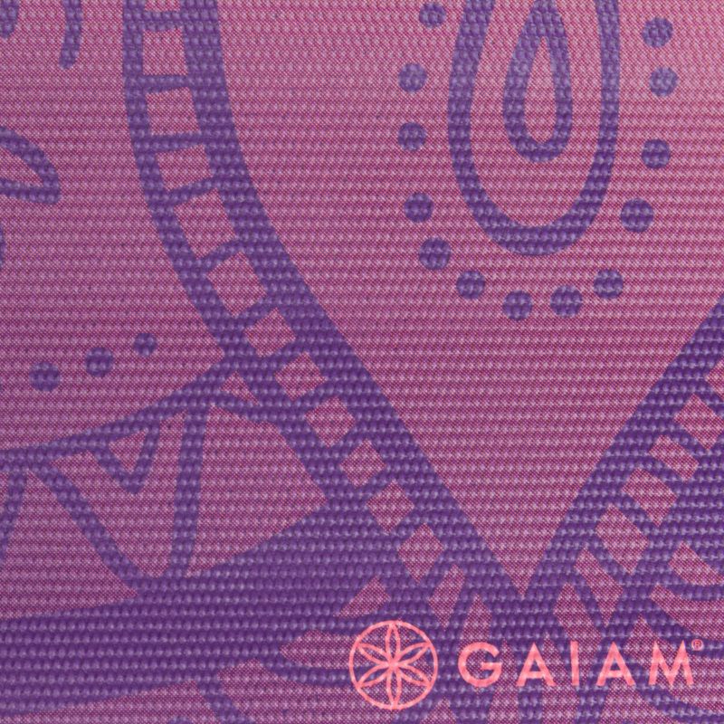 Yoga Mat Gaiam Premium Athenian Rose 6 mm Edzőfelszerelés 63958
