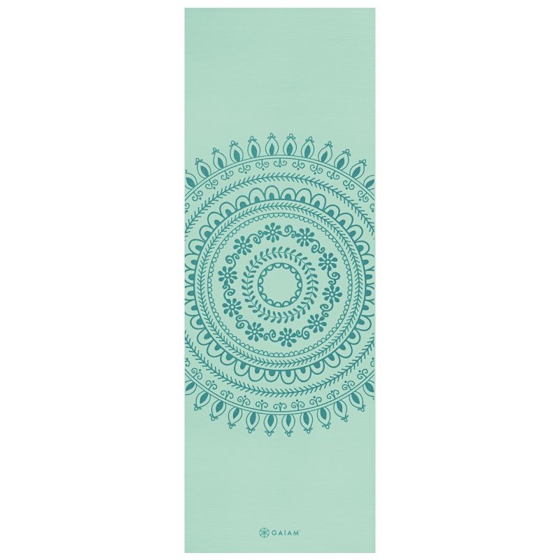 Gaiam Yoga mat "MARRAKESH" 6mm zöld jóga matrac