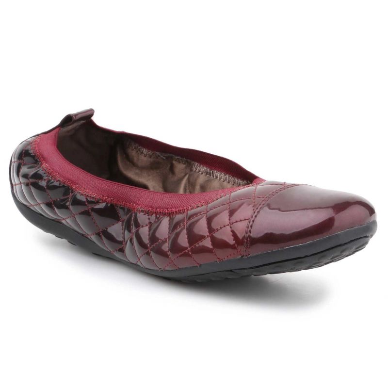 Ballet flats Geox D Piuma Bal AW D64D8A-000HI-C0241 piros női utcai cipő