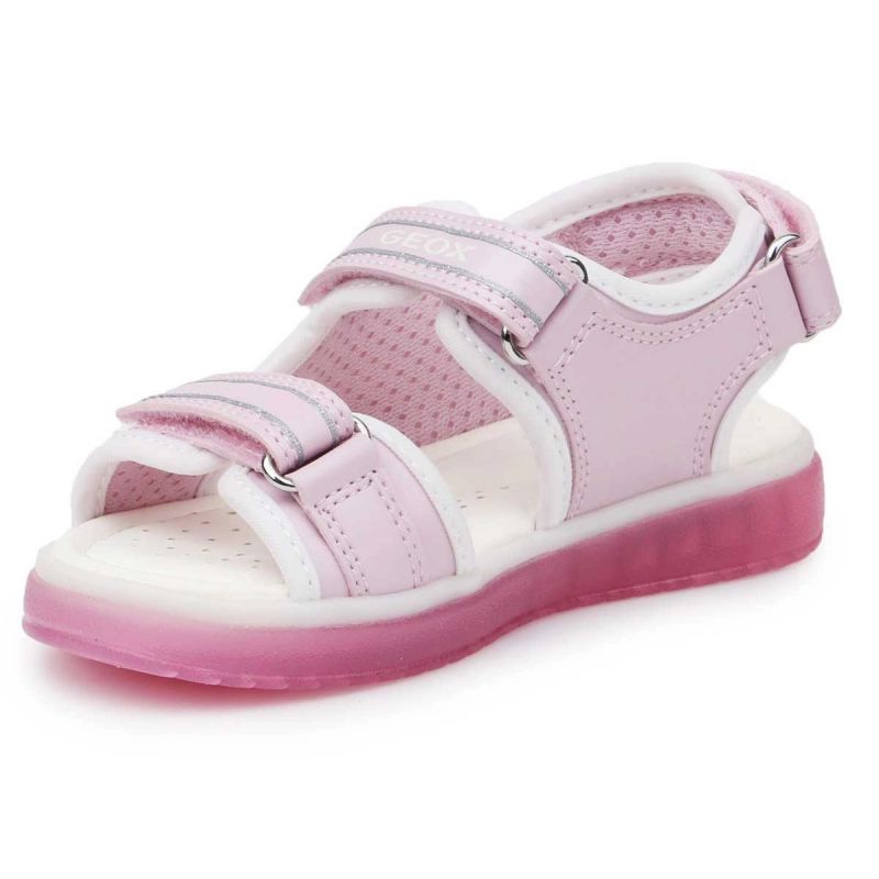 Geox J S.Blikk GB Jr J928UB-0ASAJ-C8208 Sandals rózsaszín utcai cipő, gyerek Szandál