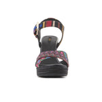 Geox W D82P6G 000AW C0042 wedge színes női utcai cipő