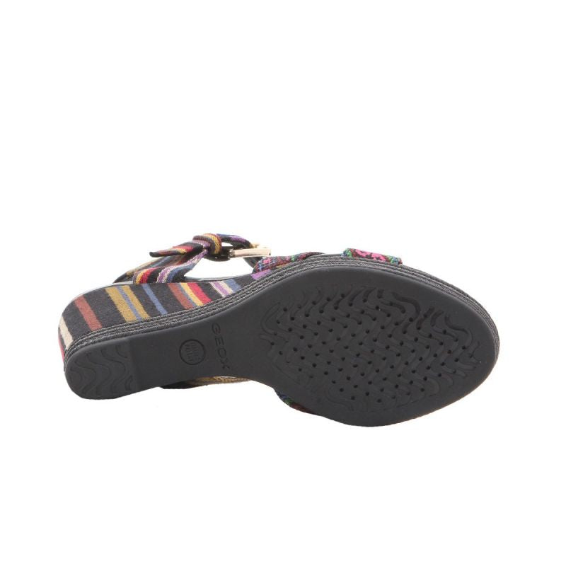 Geox W D82P6G 000AW C0042 wedge színes női utcai cipő