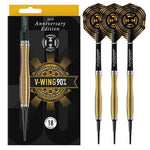 Harrows 90% 50th Anniversary Edition Steeltip Darts V-WING