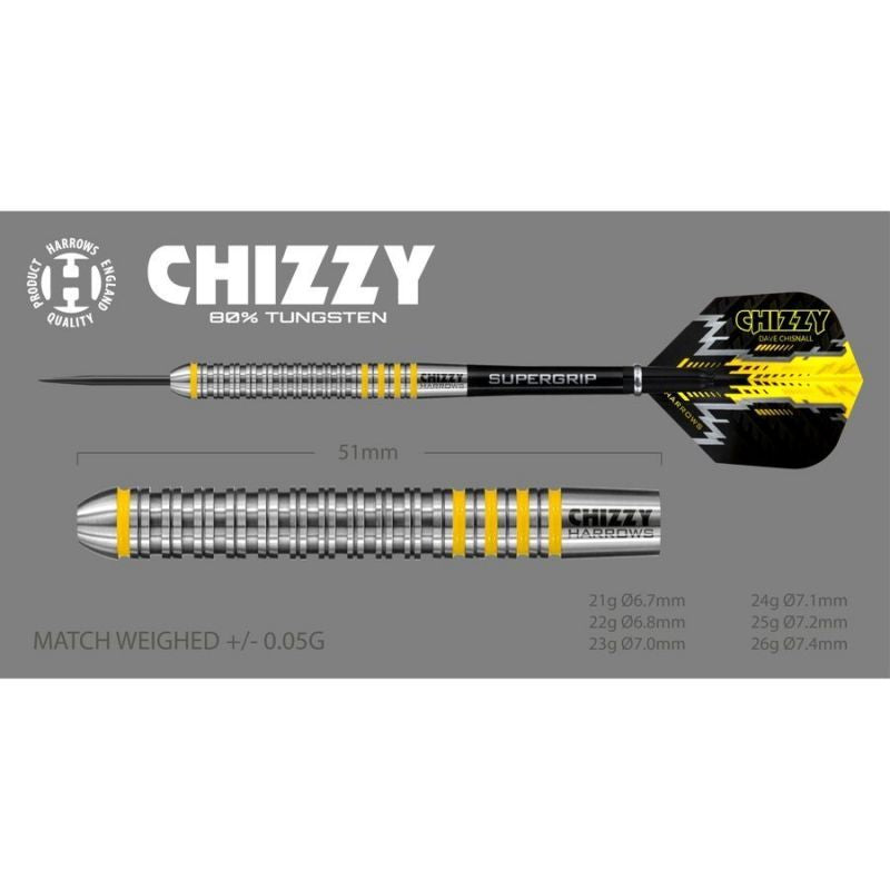 Harrows Chizzy Darts 80% Steeltip Hs-tnk-000013896 - Sportmania.hu
