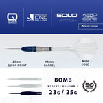 Harrows Darts 90% Steeltip GEO03BOMB