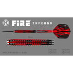 Harrows Fire Inferno Darts 90% Steeltip HS-TNK-000013898