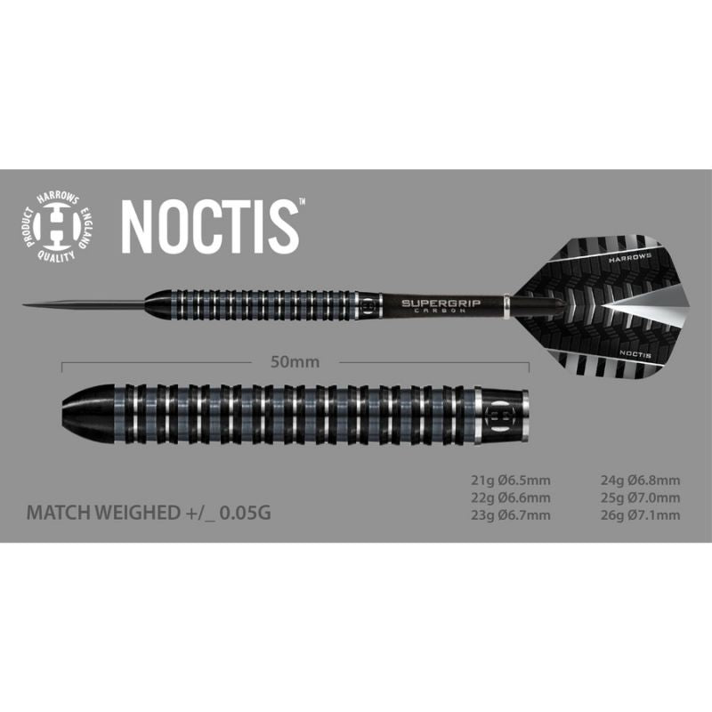 Harrows Noctis 90% Steeltip Darts dart felszerelés HS-TNK-000016020
