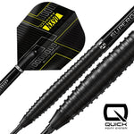 Harrows NX-90 Edition QP darts 90% steeltip fekete NX-90BlackEditionQP