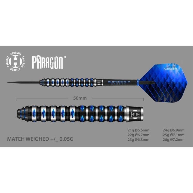 Harrows Paragon Darts 90% Steeltip Hs-tnk-000013901 - Sportmania.hu