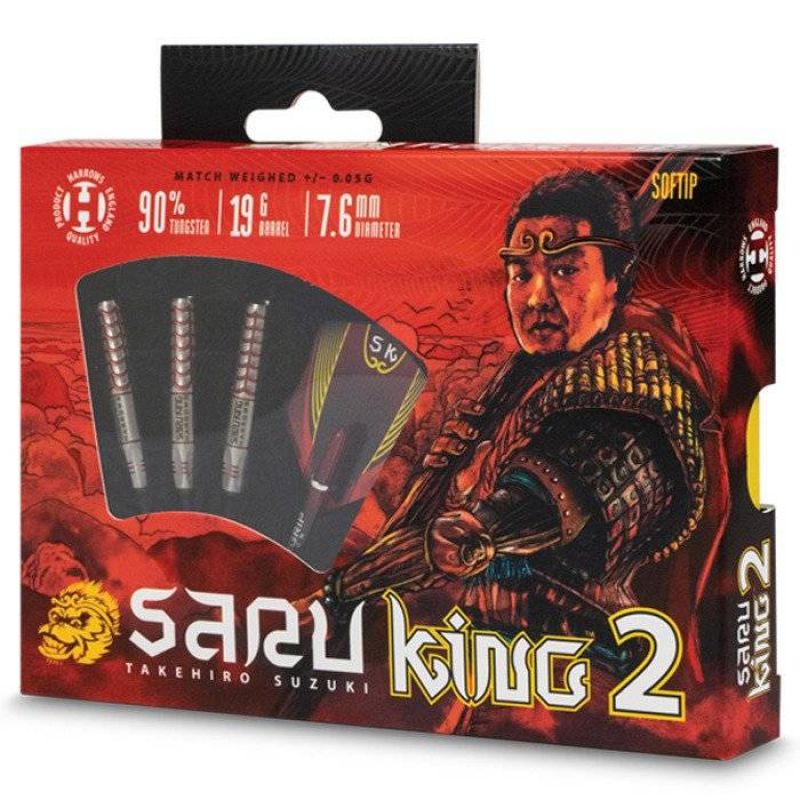 Harrows Saru King 2 Darts 90% Softip dart felszerelés HS-TNK-000013352