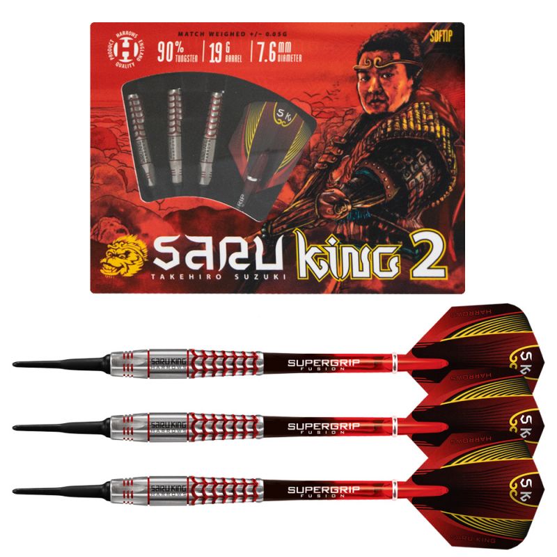 Harrows Saru King 2 Darts 90% Softip dart felszerelés HS-TNK-000013352