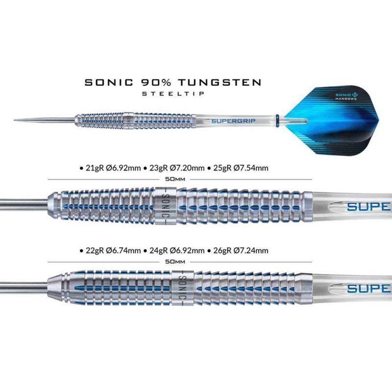 Harrows Sonic Darts 90% Steeltip Hs-tnk-000013298 - Sportmania.hu