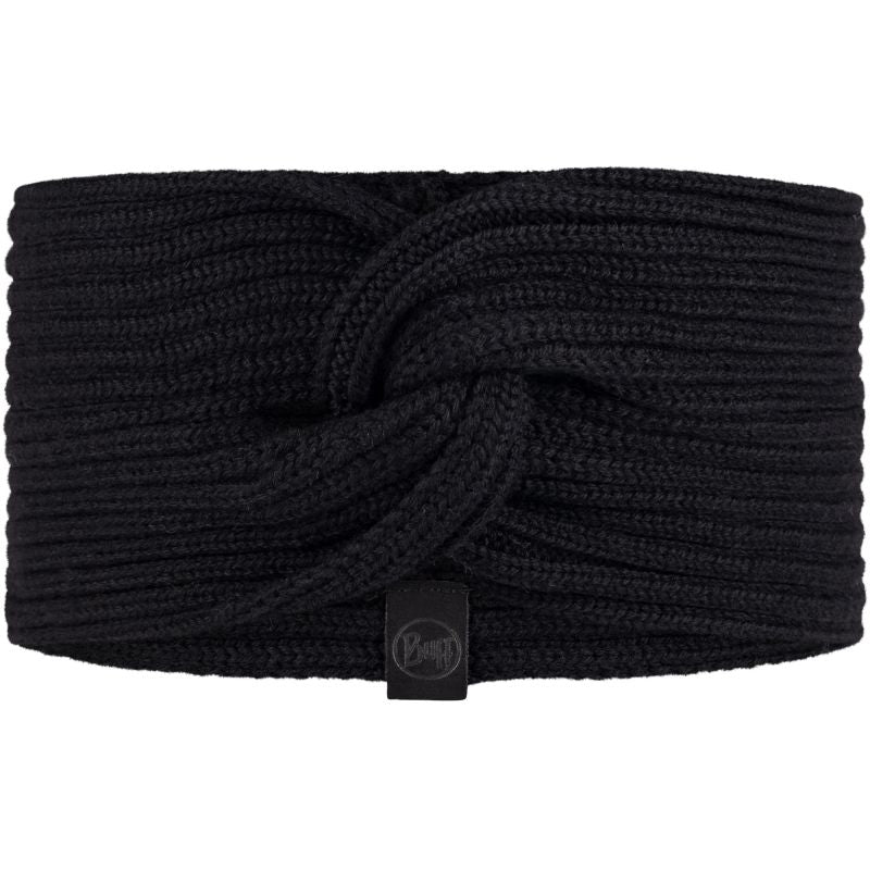 head Buff Knitted Headband Norval karszalag, fekete
