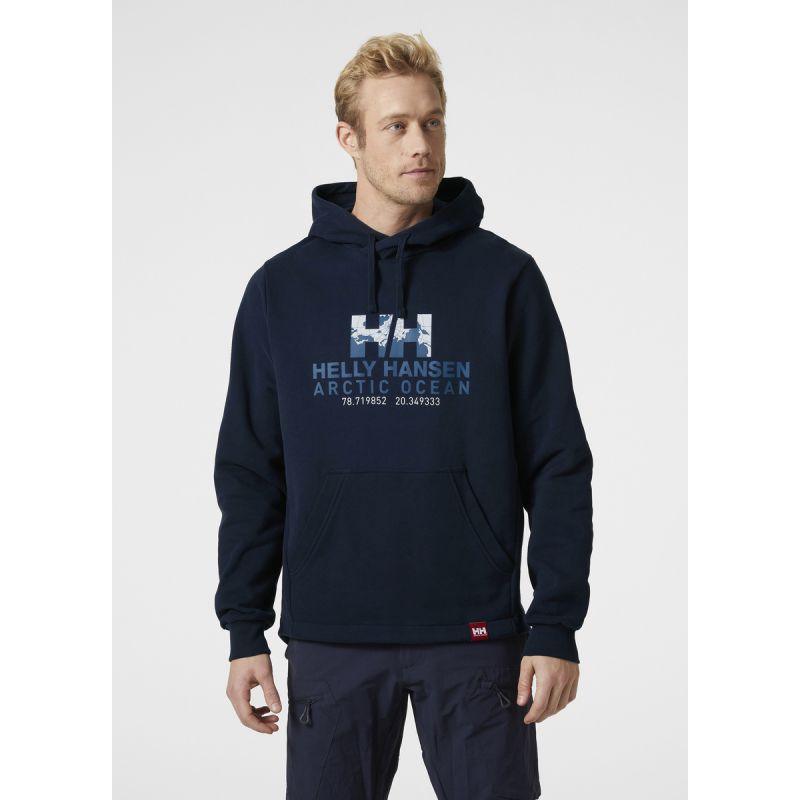 Helly Hansen Arctic Ocean Hoodie M 30361 597 Pulóver Kapucnis pulóver - Sportmania.hu
