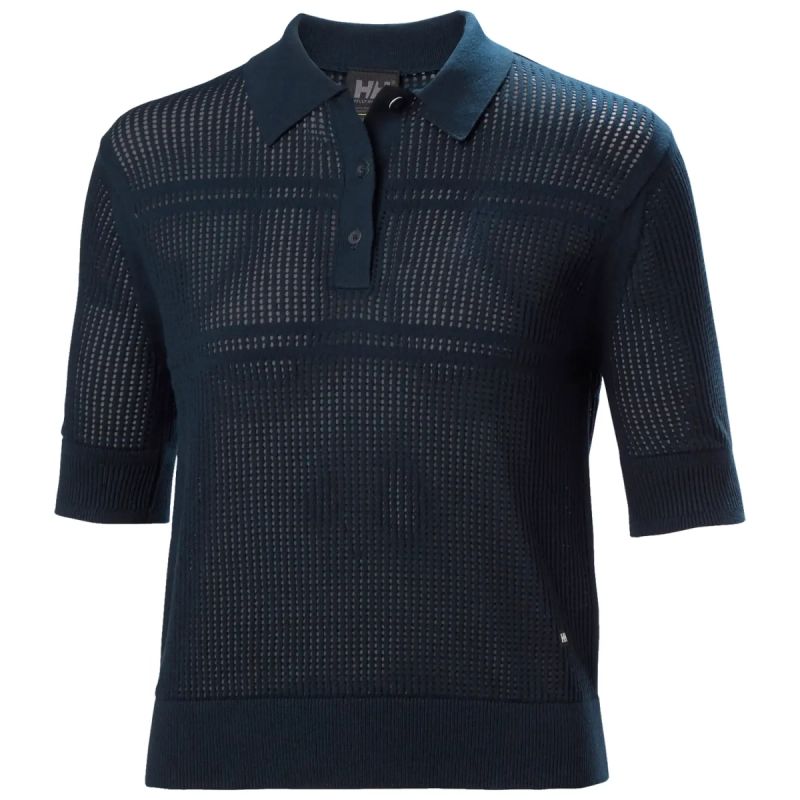 Helly Hansen Women's W Salt Knit póló Shirt 34400 női galléros póló