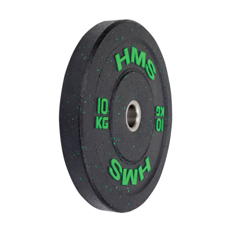 HMS BUMPER GREEN Olympic Plate 10 kg fekete 17-61-026