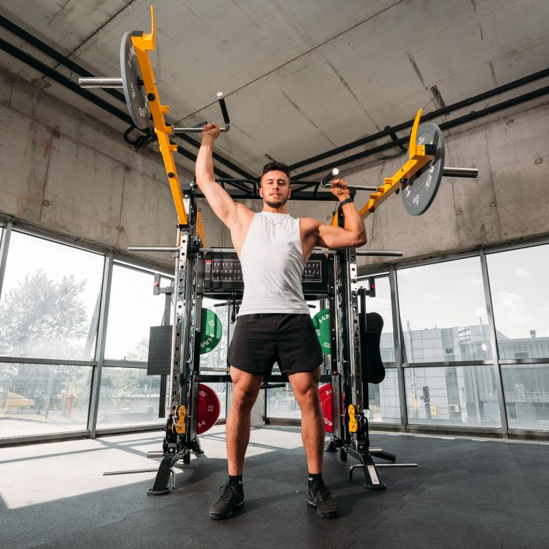 HMS CYKLON X Multifunctional Smith Machine with Equipment póló 17-51-110