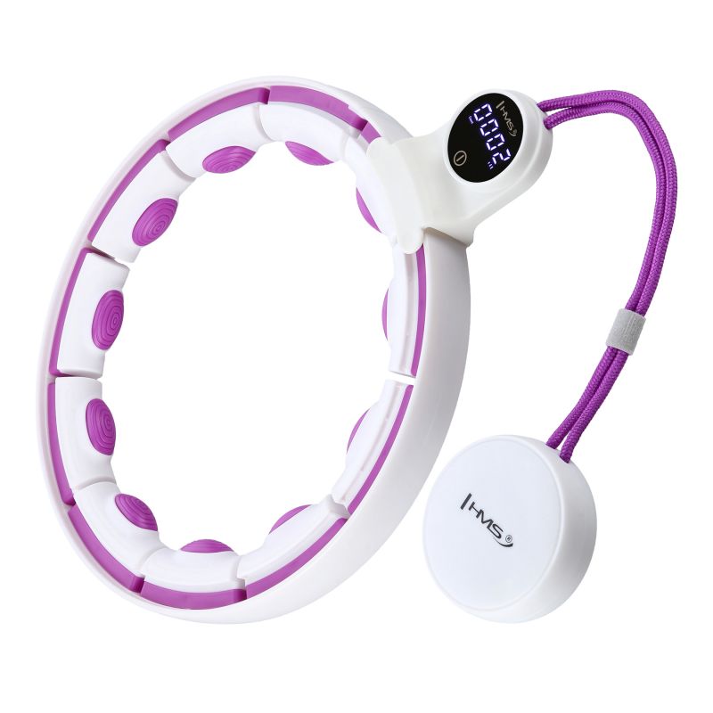 HMS HHM17 HULA HOP WHITE/VIOLET WITH MAGNETS AND WEIGHT + COUNTER fehér 17-44-588