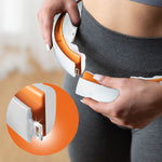 HMS HHM21 HULA HOP WHITE/ORANGE WITH MAGNETS, TPE PROTECTION AND WEIGHT + COUNTER narancssárga 17-44-597