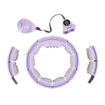 HMS Hula Hop HHM13 with magnets, weights and counter purple lila edzőfelszerelés 17-44-576