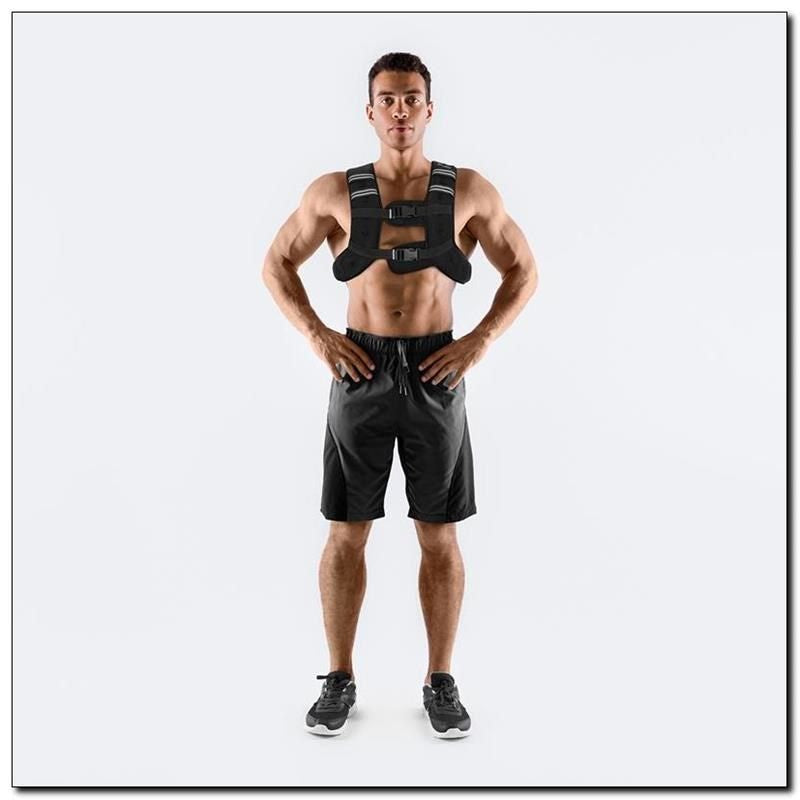 HMS KTO08 8kg Neoprene Weighted Training Vest mellény 17-62-213