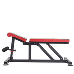 HMS L8015 Multifunctional Exercise Bench fekete 17-53-202