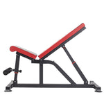 HMS L8015 Multifunctional Exercise Bench fekete 17-53-202