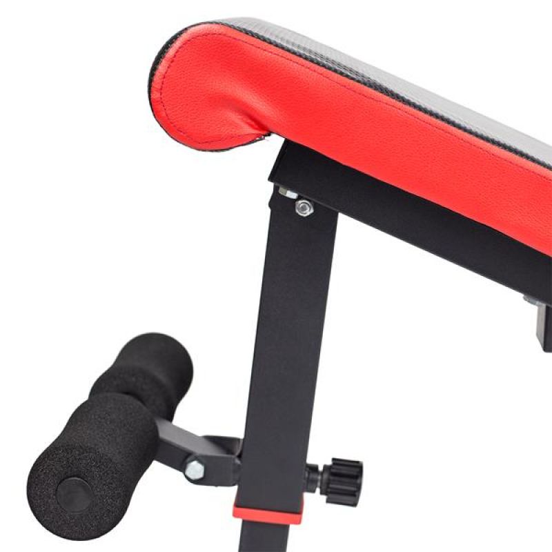 HMS L8015 Multifunctional Exercise Bench fekete 17-53-202