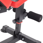 HMS L8015 Multifunctional Exercise Bench fekete 17-53-202