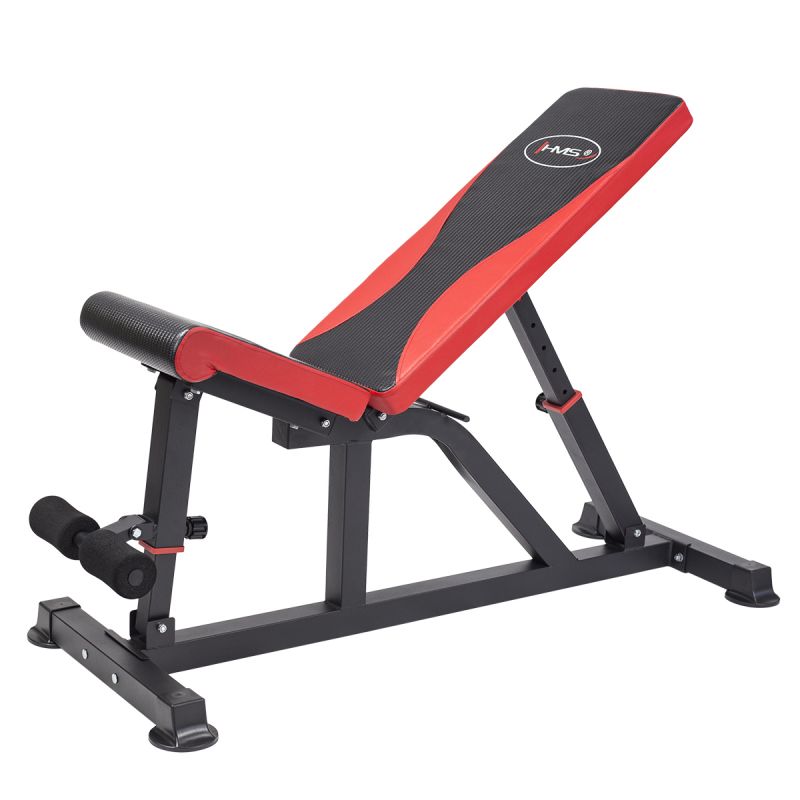 HMS L8015 Multifunctional Exercise Bench fekete 17-53-202
