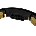 HMS Magnetic Hula Hoop Set Black/Gold HHM13 with Counter + Slimming Belt BR163 Black derékszorító öv, arany