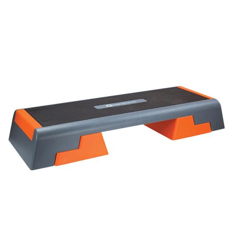 HMS Premium AS007 BLACK/ORANGE aerobics step fekete edzőfelszerelés 17-44-023