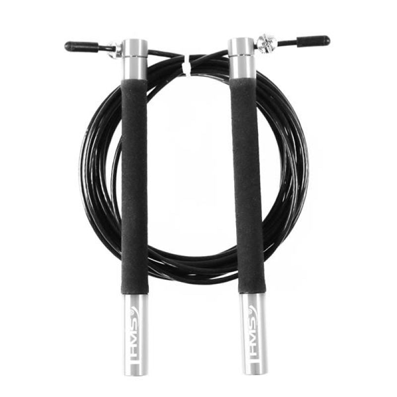 HMS SK54 Speed Jump Rope Black/Silver fekete edzőfelszerelés 17-36-208
